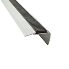 Поріг з протиковзаючою вставкою ТІС АС60в-с27 сходовий 60*28 мм 2,7 м - фото