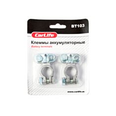 Клеммы аккумуляторные CarLife BT103 свинец 2 шт - фото