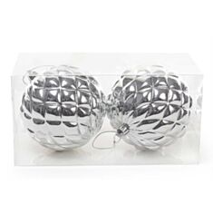 Набір ялинкових прикрас кулі BonaDi 718-202 - фото