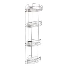 Полка для ванны угловая Vanstore 09850 НС 4-ярусная - фото