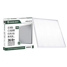 Світильник стельовий Enerlight LED AROSA 36W 6500K 595*595*20 - фото