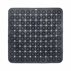 Килимок масажний у ванну Redrose GP-150-grey 54*54 см сірий - фото