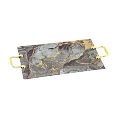 Блюдо з ручками Viva Marble Rock S3235-CC105 35*22,5 см - фото
