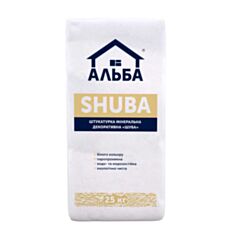Штукатурка финишная Альба Декор "Шуба" цементная 25 кг 2 мм - фото
