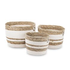 Набор корзин плетеных Art-pol 145444 3 шт - фото