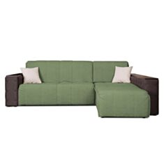 Диван кутовий Модерн акордеон оливковий - фото