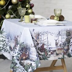 Скатертина новорічна Прованс "Зима" 184х148 - фото