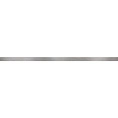Плитка Opoczno Carly Metal Silver Glossy фриз 1*59,8 см серая - фото