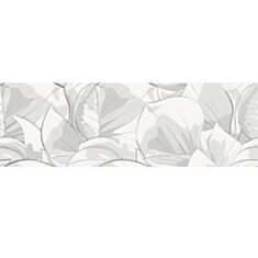 Декор Opoczno Flower Cemento white Inserto 24*74 см - фото