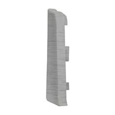 Заглушка ліва для плінтуса Arbiton Indo70 41 алюміній світлий - фото