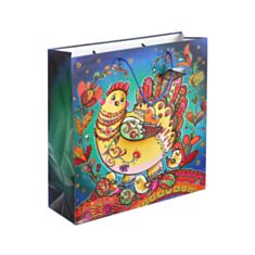 Пакет подарочный Гулливер Квочечка 290560 35*35*11 см - фото