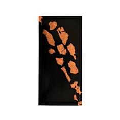 Подставка Cute Прямоугольная черная с поталью - фото