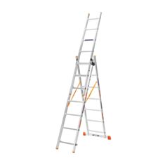 Драбина розкладна 3-х секційна Bluetools 160-9004 7 сходинок - фото