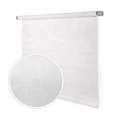 Ролета на окна Деко-Сити Мини Арабеска 37672090170 90*170 см молочная - фото