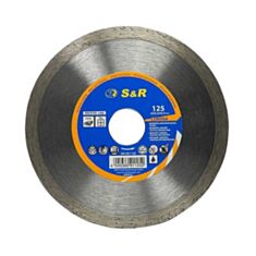 Диск відрізний алмазний S&R Meister Corona 252791125 125*22,2 мм - фото