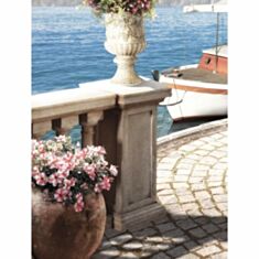 Декор Golden Tile Troyanda Sorrento №2 60Б321 25*33 бежевый - фото