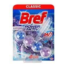 Туалетный блок Bref Сила Актив Лаванда 50 г - фото