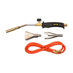 Пальник газовий Vorel 73325 з 3 наконечниками і шлангом - фото