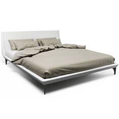 Ліжко Merx Gallery ГЛ2018 180*200 білий 26008589 - фото