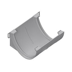 З'єднувач ринви Hunter GR708 Шторм 200 мм сірий - фото