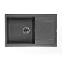 Кухонная мойка Granado Alicante grafito 2409 78*49,5 см графит - фото