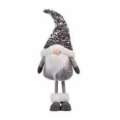 Игрушка мягкая Гном Yes! Fun 973730 52 см серебряная пайетка - фото