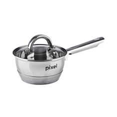 Ківш з кришкою Pixel PX-4001-14 14 см 1,15 л - фото