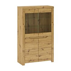 Вітрина Luna C дуб артізан - фото