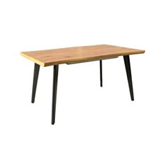 Стіл обідній розкладний Signal Fresno дуб артизан/чорний - фото