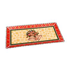 Блюдо прямокутне Lefard Christmas Collection 986-016 37*18 см - фото