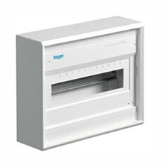 Щиток распределительный Hager Volta VA12CN 12 модулей накладной без двери - фото