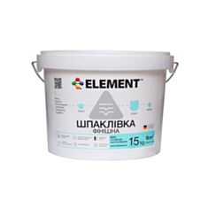Шпаклівка фінішна Element акрилова 15 кг - фото