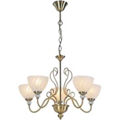 Люстра Melody EG15009-5 антична бронза - фото