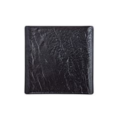 Тарілка квадратна Wilmax Slatestone Black WL 661107/А 27*27 см - фото
