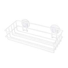 Полиця для ванни для ванної AWD 2081477 дротяна 1-ярусна біла - фото