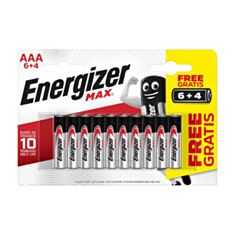 Батарейка Energizer MAX LR03 AAA 10 шт - фото