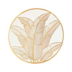 Салфетка сервировочная Bona Di Floral 445-183 38 см золотая - фото