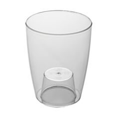 Горщик для орхідей Serinova №1 125*160 мм 1,3 л прозорий - фото