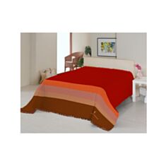 Плед бавовняний Le Vele Royal terracott 220*240 - фото