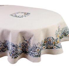 Скатертина великодня Прованс Primavera oval 160*250 см - фото