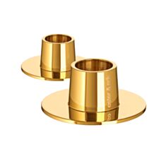 Подсвечник Ester & Erik 777-90 средний золотой 2,2*6 см - фото