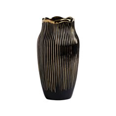 Ваза Home&You Hermos 55322-CZA-WAZON-H0030 34 см черная - фото