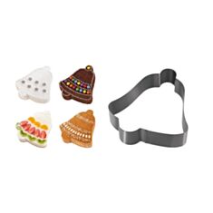 Форма для випічки дзвоник Різдвяний Tescoma Delicia 623332 - фото