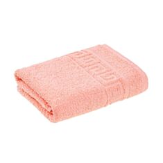 Рушник махровий бордюр 173423 50*90 см персиковий - фото