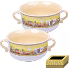 Набір бульйонниць 7188 360 мл 2 шт - фото