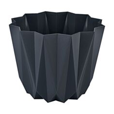 Горшок для цветов Elif Prizma 475 2,25 л антрацит - фото