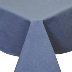 Скатертина Прованс однотонна синя 180х136 "Simfoni" - фото