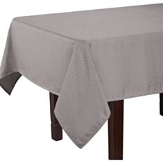 Скатертина водовідштовхувальна Soho Figures Silver 04-TC-1548-1 140*180 см - фото