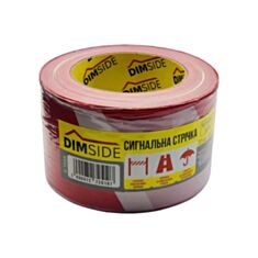 Стрічка сигнальна Dimside D-1040 48 мм 50 м - фото