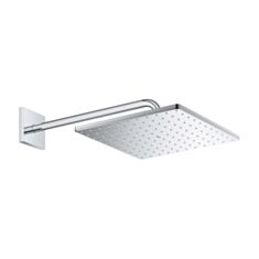 Верхній душ Grohe Mono Cube 26563000 з душовим кронштейном - фото